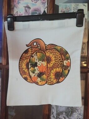 Autumn Sunflower Pumpkin Orange Brown -